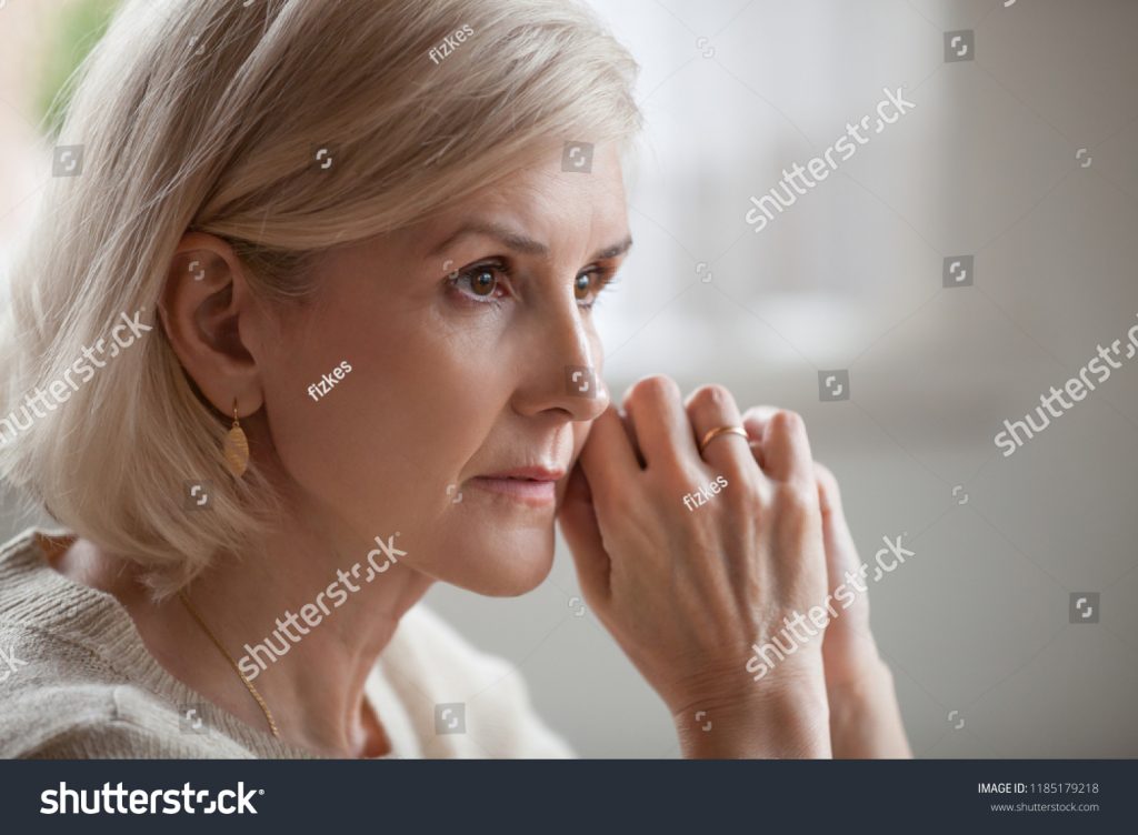 concerned woman needing integrative health services