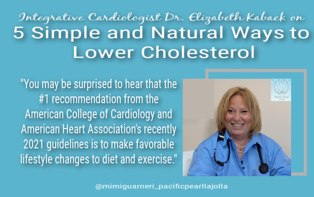 Kaback MD on natural ways lower cholesterol